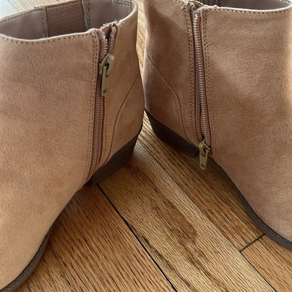 New Treasure & Bond Violet Block Heel Bootie Brown tan short boot 4 - Picture 6 of 9